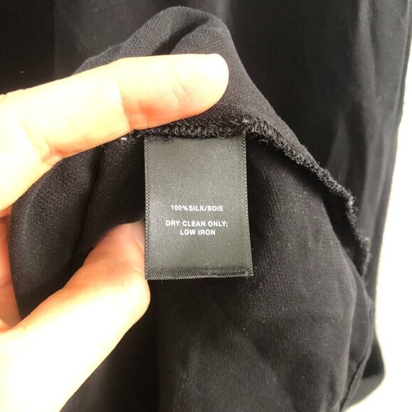 LAFAYETTE 148 New York Asymmetrical Hem Sleeveless 100% Silk Dress Size Small - Picture 7 of 9